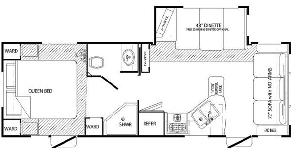2008 Dutchmen Komfort 255TS, $ 17,990