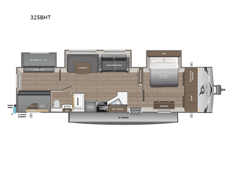 2026 Jayco Jay Flight SLX 325BHT, $ 53,761