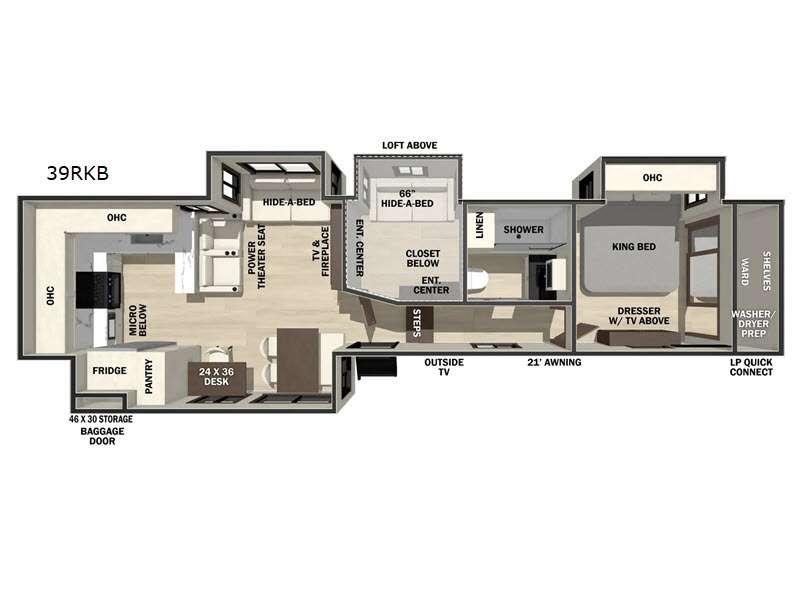 2026 Forest River Cedar Creek Experience 39RKB, $ 120,504