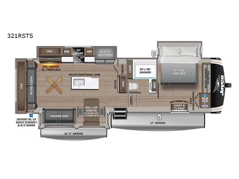 2026 Jayco Eagle 321RSTS, $ 103,140