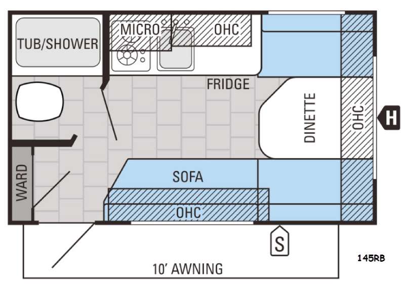 2016 Jayco Jay Flight 145RB, $ 14,990