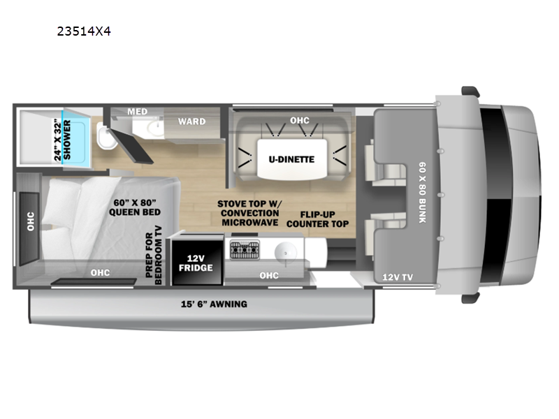 2026 Forest River Forester 4X4 Ford 23514X4, $ 172,299