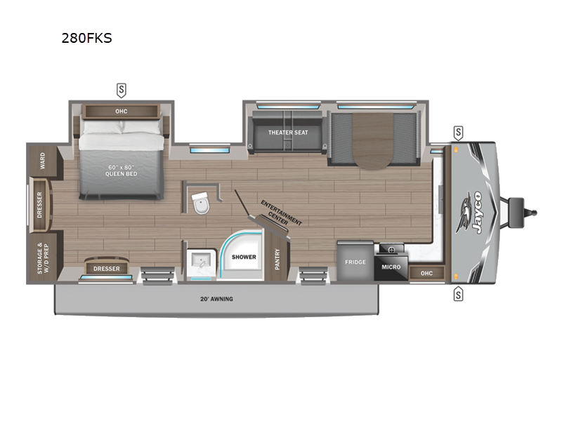 2026 Jayco Jay Flight SLX 280FKS, $ 49,343