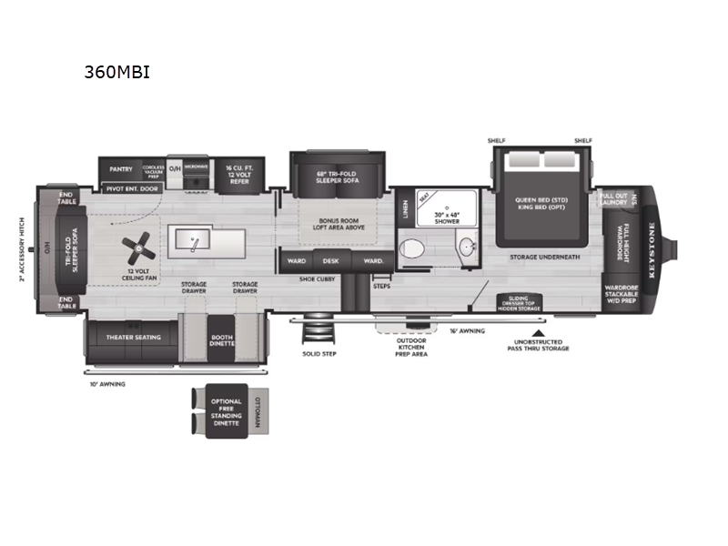 2026 Keystone Cougar 360MBI, $ 104,020