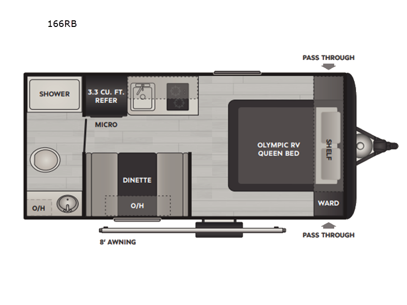 2026 Keystone Hideout Mini 166RB, $ 19,224