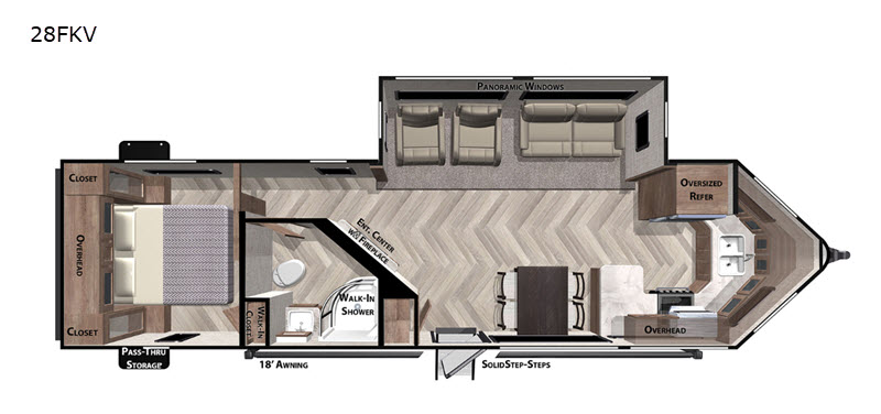 2020 Forest River Salem 28FKV, $ 0
