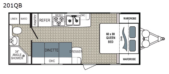 2018 Dutchmen Kodiak Ultra-Lite 201QB, $ 0