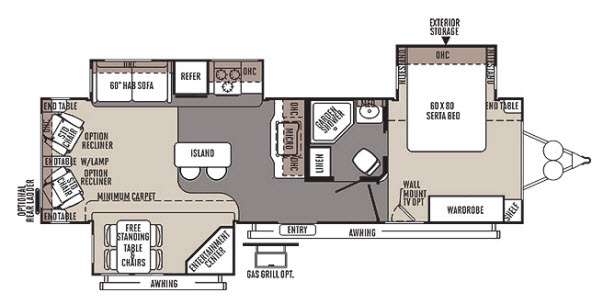2014 Forest River Flagstaff Classic Super Lite 832, $ 12,999