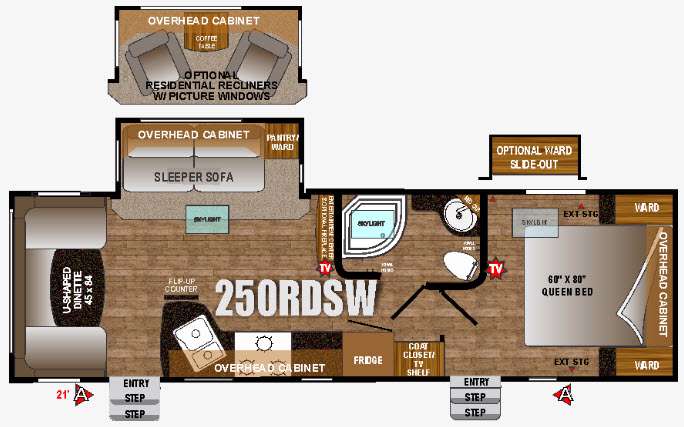 2016 Outdoors RV Wind River 250RDSW, $ 29,990