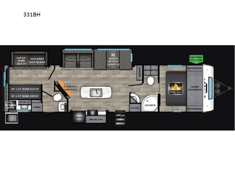 2026 CrossRoads Sunset Trail SS331BH, $ 52,999