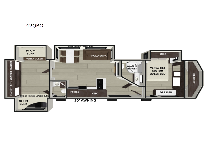 2026 Forest River Salem Villa 42QBQ, $ 88,002