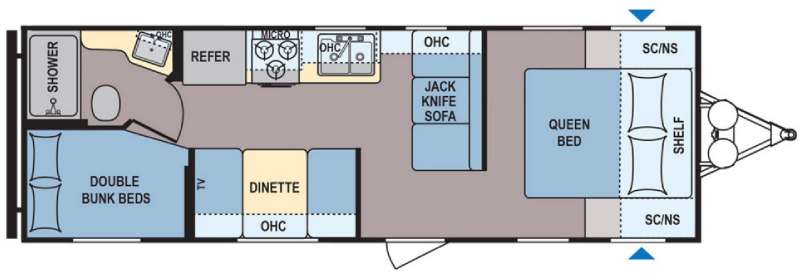 2019 Dutchmen Coleman Lantern 274BH, $ 0