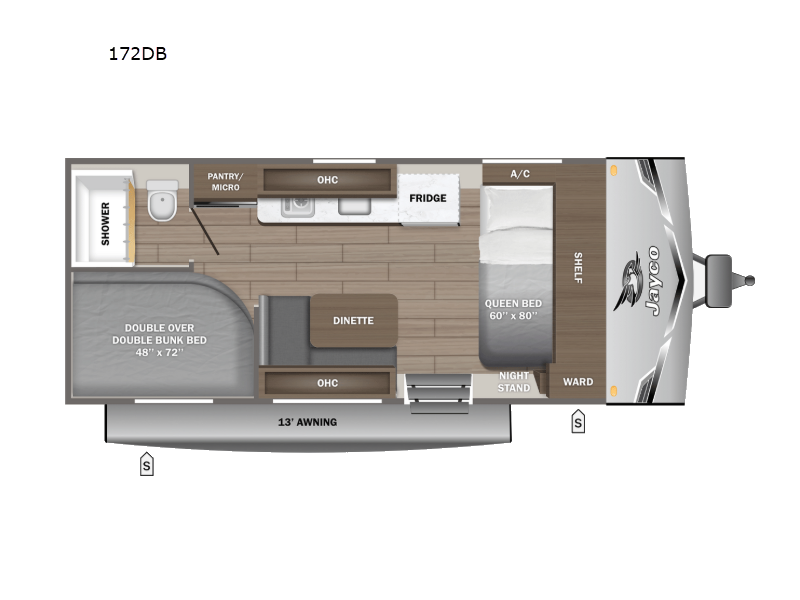 2026 Jayco Jay Flight SLX 172DB Sport Edition, $ 25,268