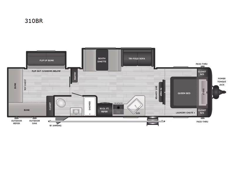 2025 Keystone Springdale 310BR, $ 52,395