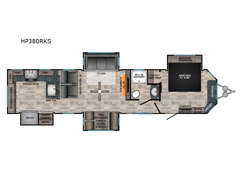 2023 CrossRoads Hampton HP380RKS, $ 54,999