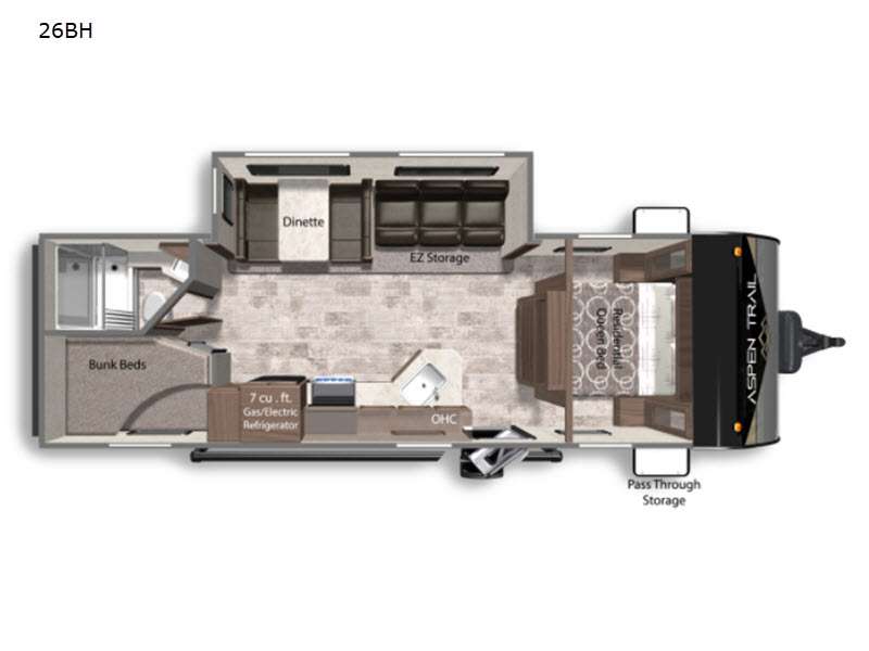 2021 Dutchmen Aspen Trail LE 26BH, $ 0