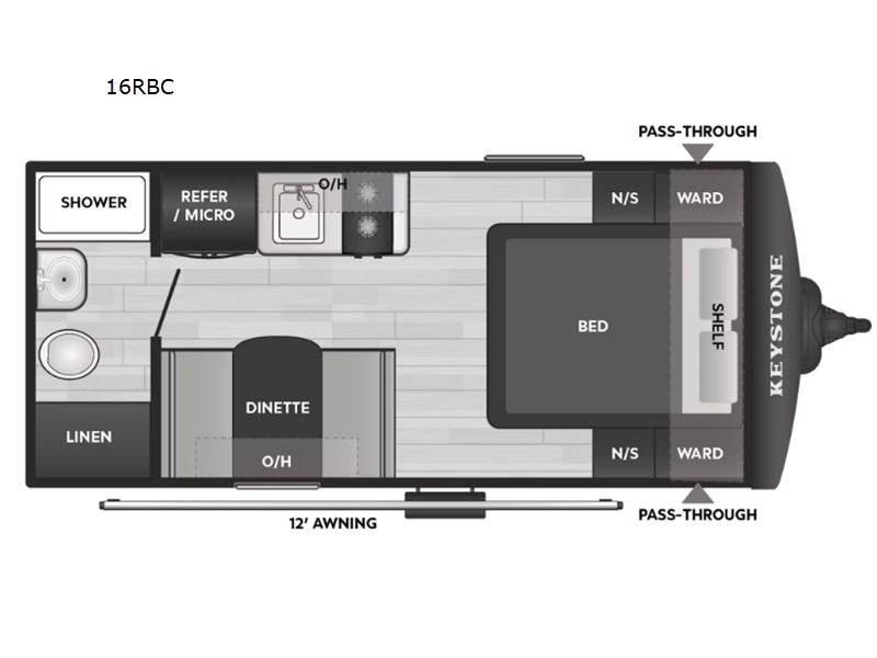 2026 Keystone Bullet Classic (East) 16RBC, $ 24,308