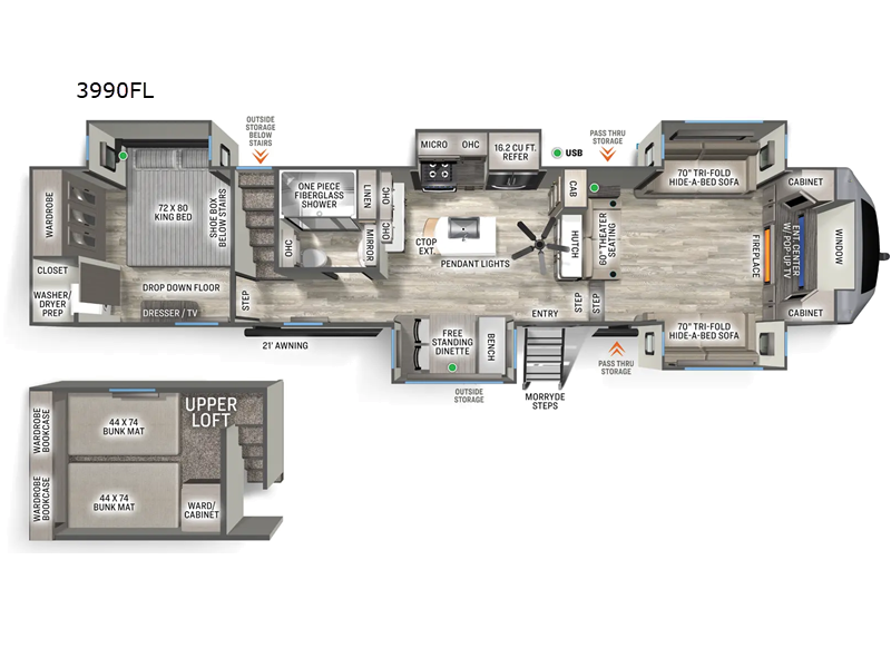 2026 Forest River Sandpiper 3990FL, $ 106,490
