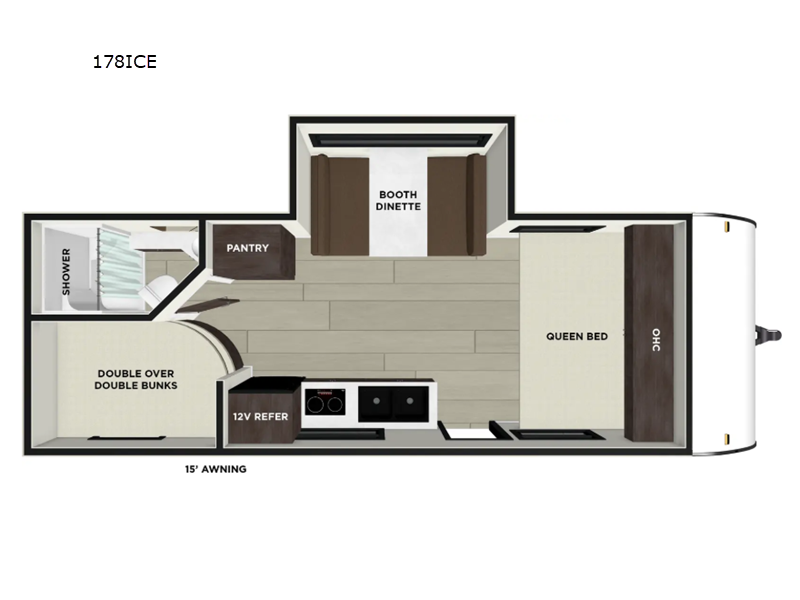 2026 Forest River Salem FSX 178ICE, $ 36,277