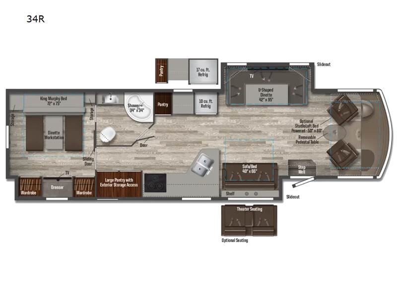 2024 Winnebago Vista 34R, $ 139,990