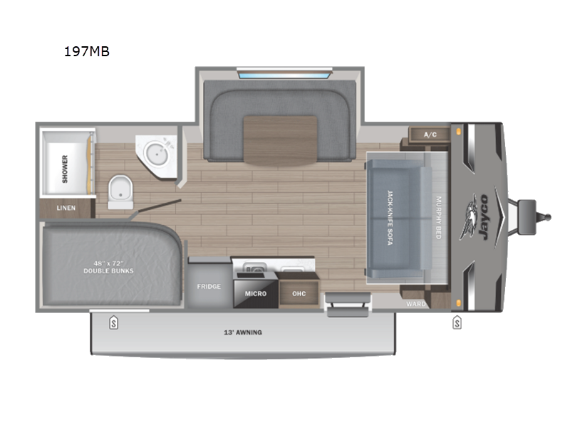 2026 Jayco Jay Flight SLX 197MB, $ 31,711