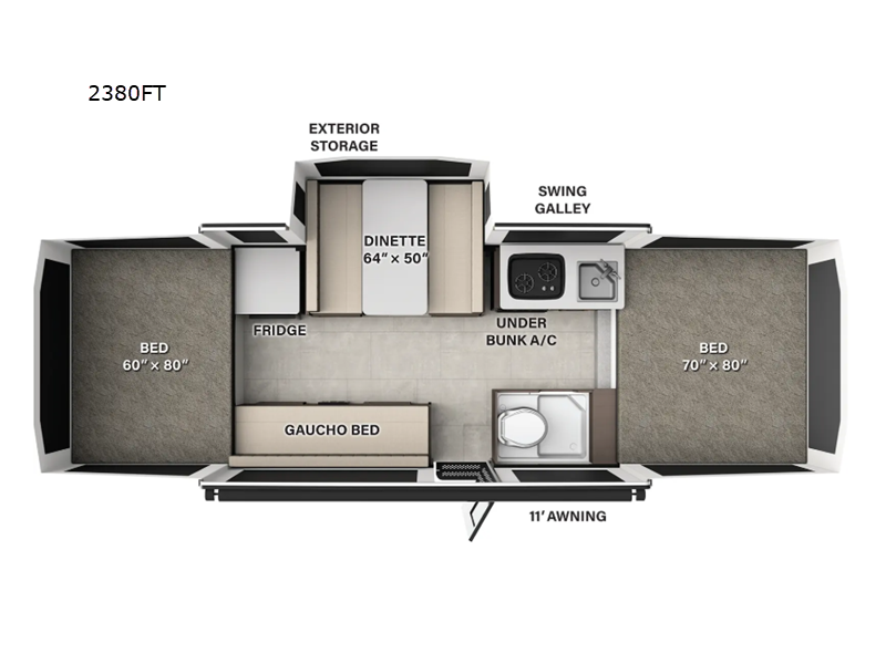 2026 Forest River Rockwood Freedom 2380FT, $ 0