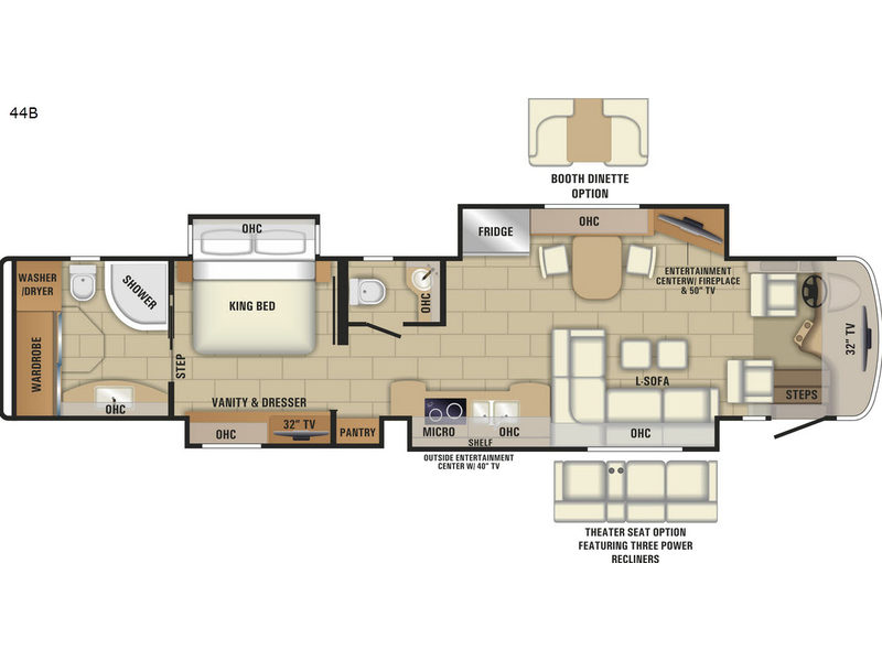 2018 Entegra Coach Anthem 44B, $ 259,990