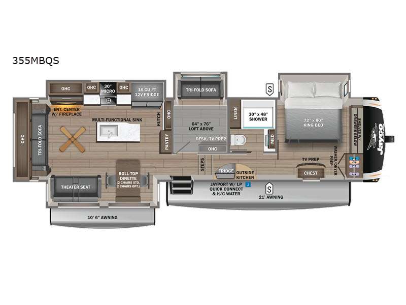 2026 Jayco Eagle 355MBQS, $ 111,455