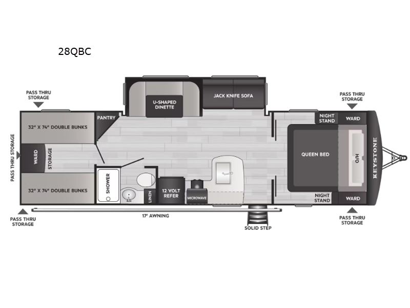 2026 Keystone Bullet 28QBCWE, $ 39,701