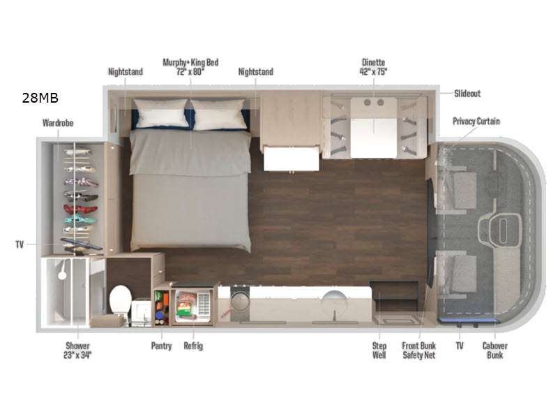 2027 Winnebago Sunflyer 28MB, $ 186,383