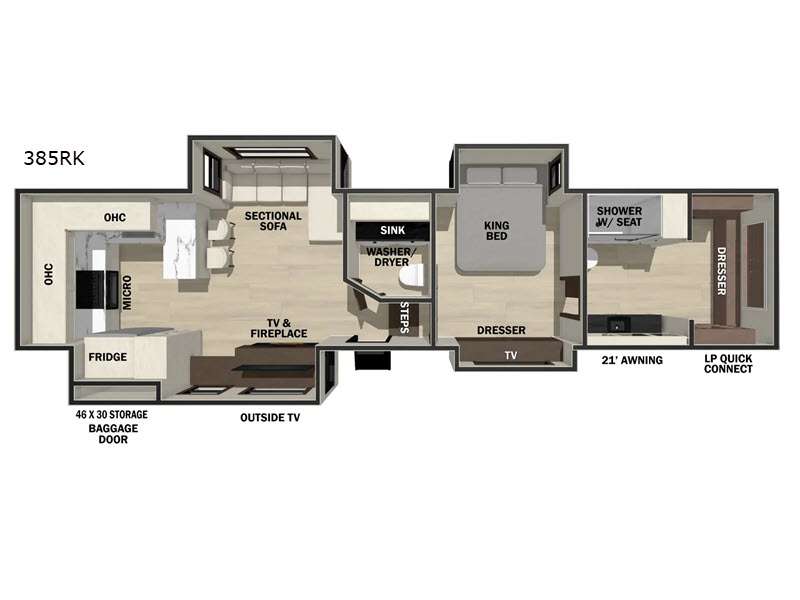 2026 Forest River Cedar Creek 385RK, $ 126,613