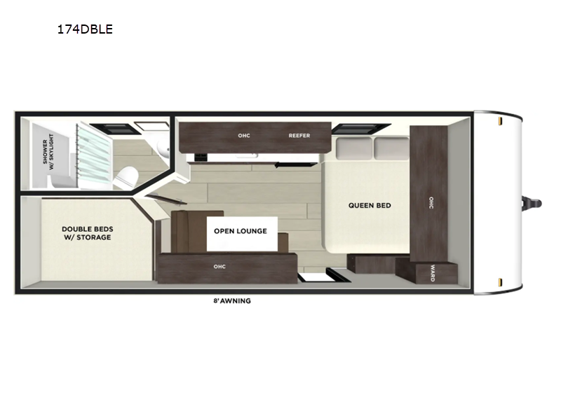 2026 Forest River Salem FSX 174DBLE, $ 28,460