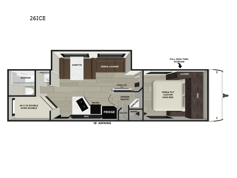 2026 Forest River Salem Cruise Lite 26ICE, $ 48,256