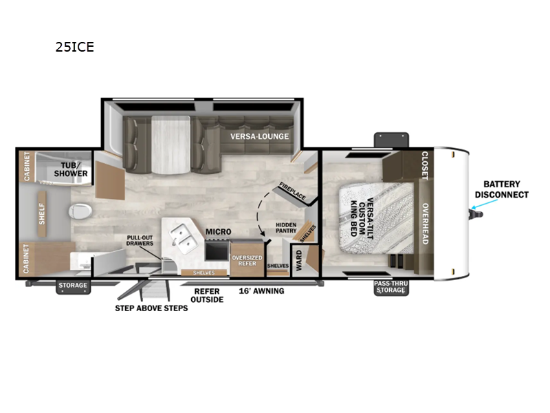 2026 Forest River Salem Cruise Lite 25ICE, $ 46,271