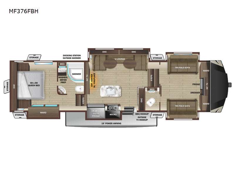 2022 Open Range Mesa Ridge 376FBH, $ 59,974