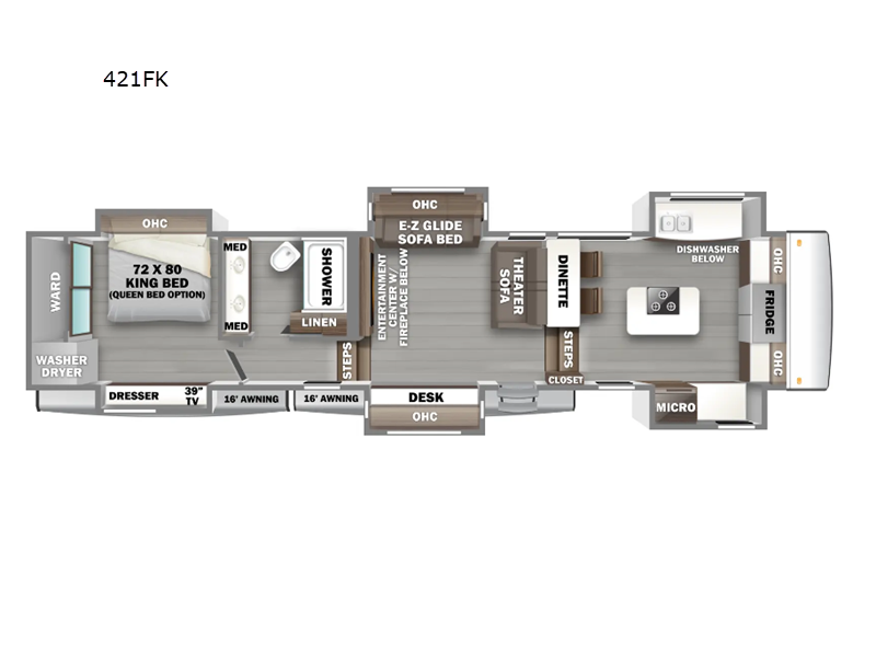 2026 Forest River Riverstone 421FK, $ 205,176