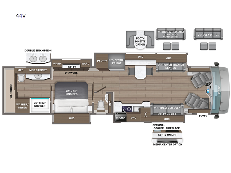 2026 Entegra Coach Anthem 44V, $ 828,280