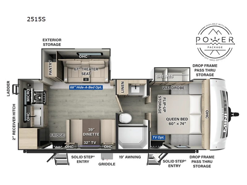 2025 Forest River Rockwood Mini Lite 2515S, $ 50,823