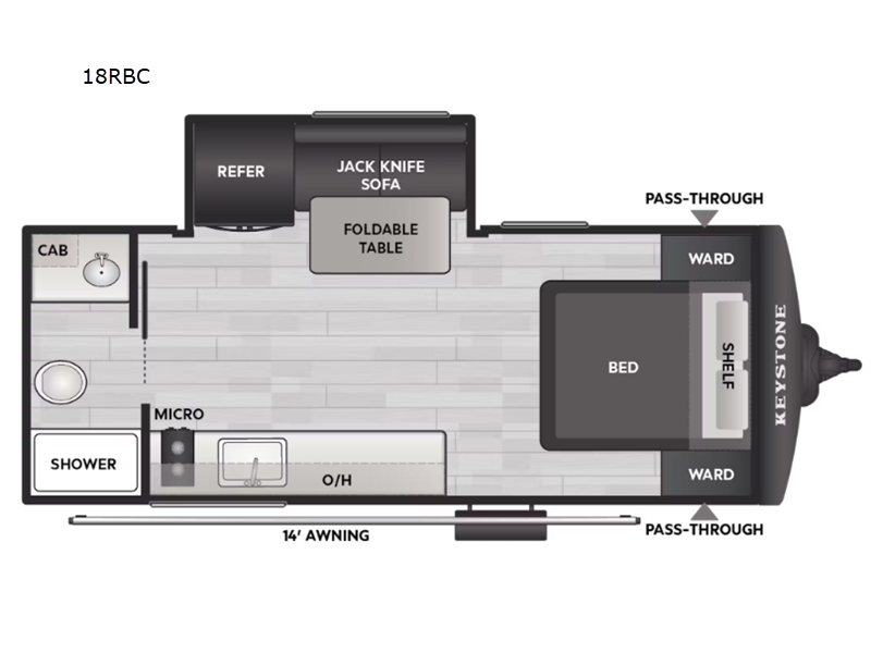 2026 Keystone Bullet Classic (East) 18RBC, $ 29,843