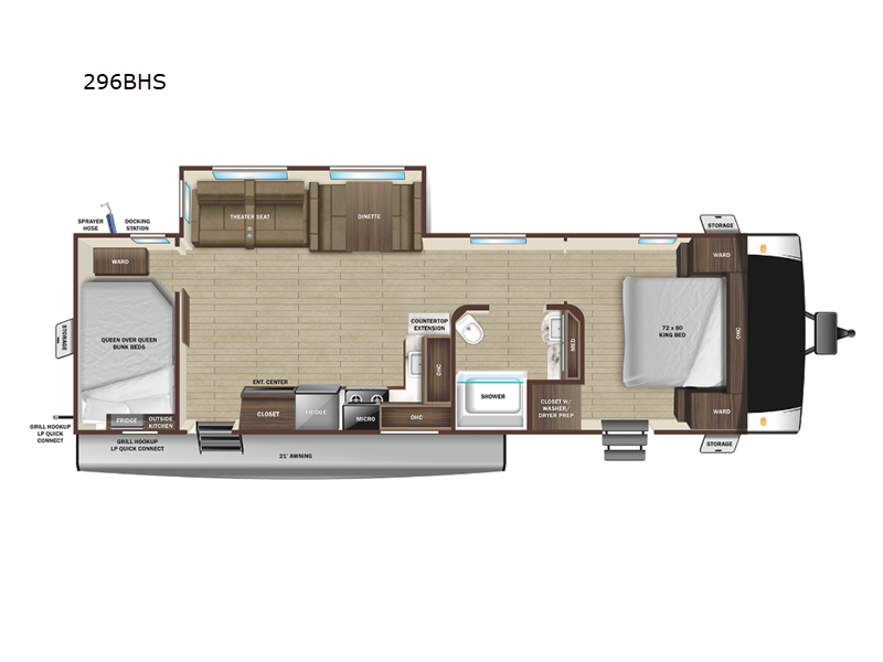 2024 Starcraft GSL 296BHS, $ 64,673