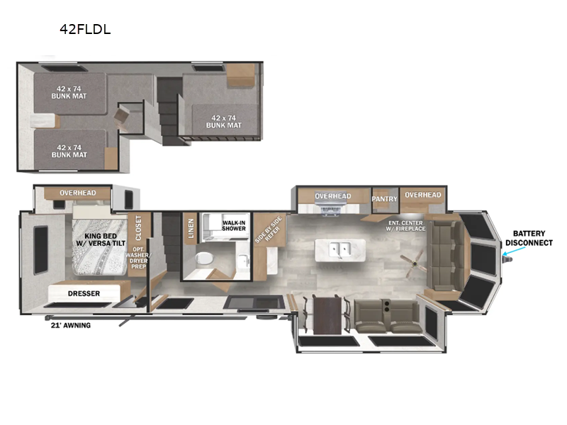 2026 Forest River Salem Grand Villa 42FLDL, $ 96,207
