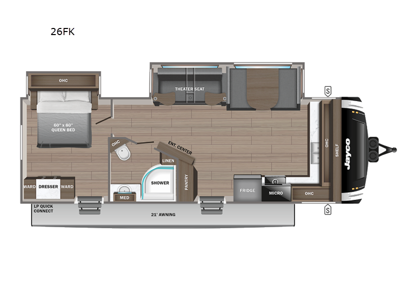 2025 Jayco Jay Feather 26FK, $ 34,999