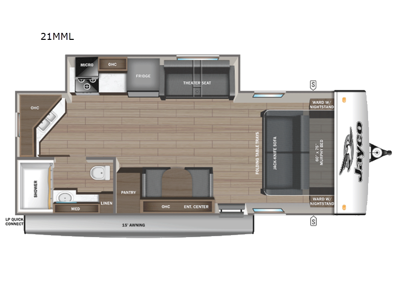 2025 Jayco Jay Feather 21MML, $ 27,999
