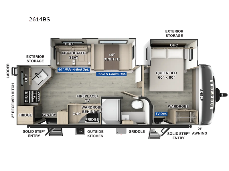 2025 Forest River Rockwood Ultra Lite 2614BS, $ 60,848