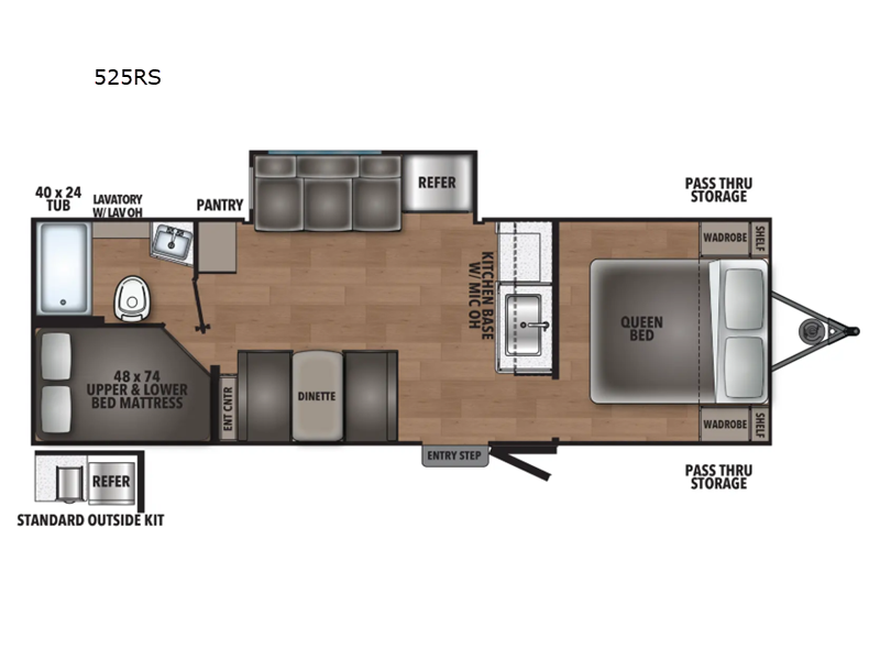 2025 Shasta I-5 525RS, $ 26,999