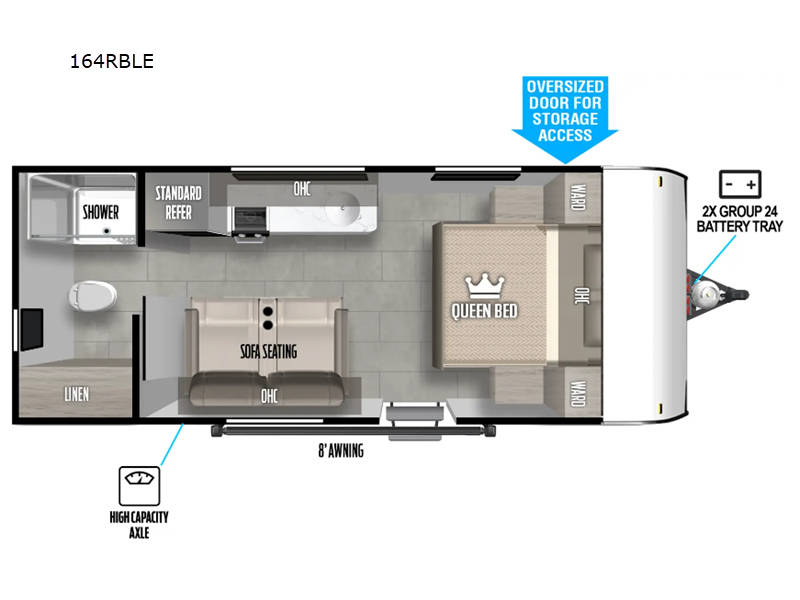 2024 Forest River Wildwood FSX 164RBLE, $ 12,999