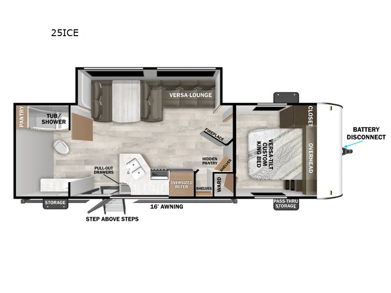 2025 Forest River Wildwood X-Lite 25ICE, $ 47,828