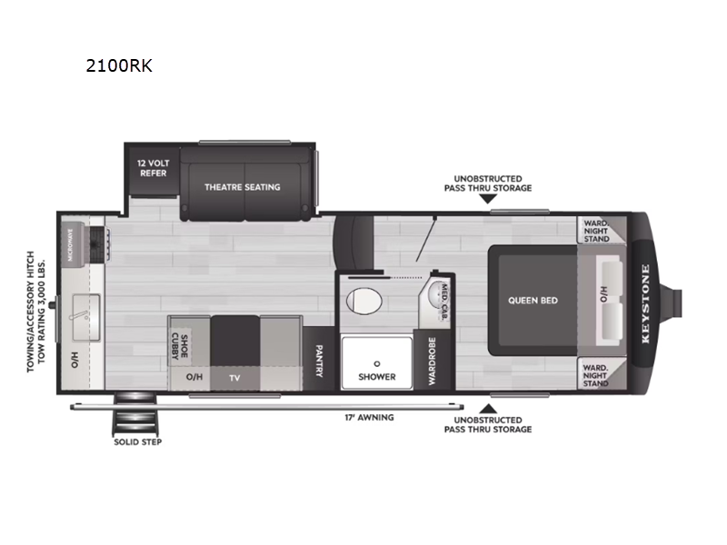 2026 Keystone Cougar Sport 2100RK, $ 49,066