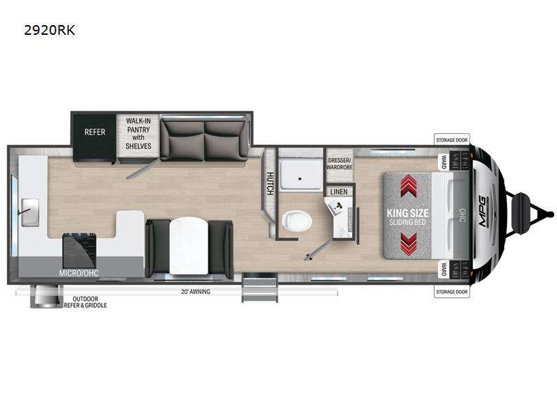 2024 Cruiser RV MPG MPG 2920RK, $ 27,999
