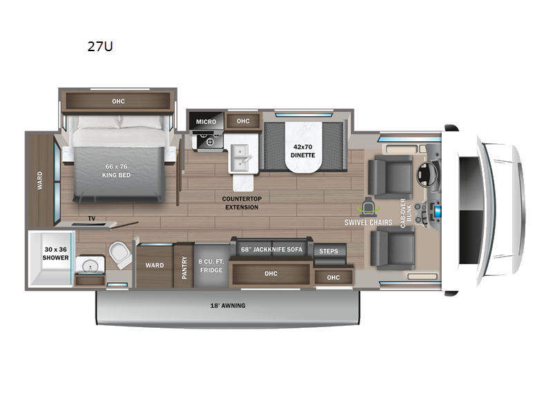 2023 Jayco Greyhawk 27U, $ 0
